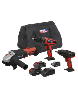 3 x Tool Cordless Combo Kit 20V SV20 Series