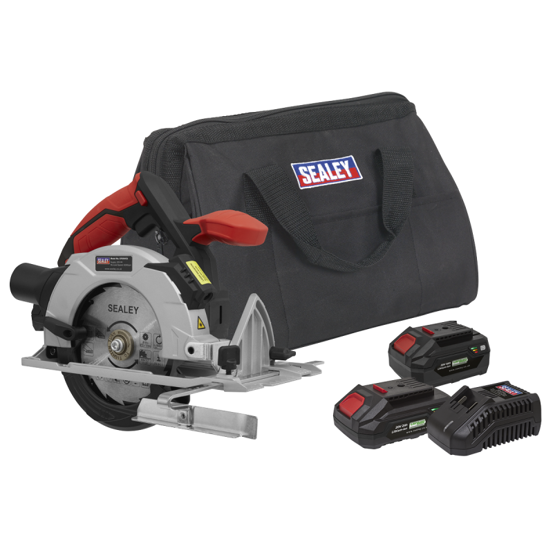 Circular Saw Kit Cordless 20V SV20 Series Ø150mm - 2 Batteries