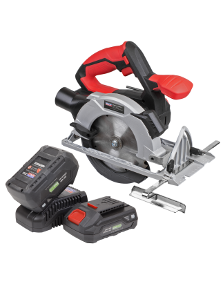 Circular Saw Kit Cordless 20V SV20 Series Ø150mm - 2 Batteries