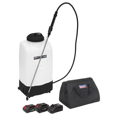 Cordless Garden Backpack Sprayer 20V SV20 Series 15L – 2 Batteries