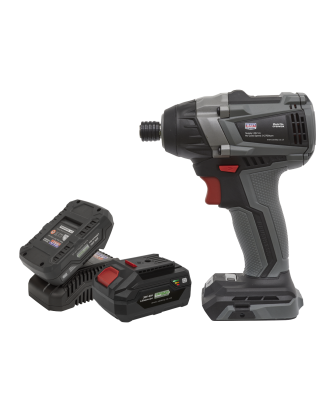 Brushless Impact Driver Kit 1/4"Hex 20V SV20 Series - 2 Batteries