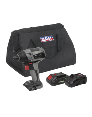 Brushless Impact Driver Kit 1/4" Hex 20V 2Ah SV20 Series