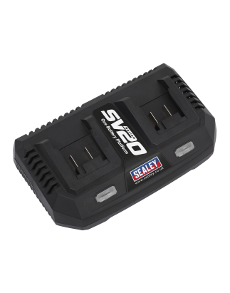 Chargeur de batterie double 20 V série SV20 Lithium-ion