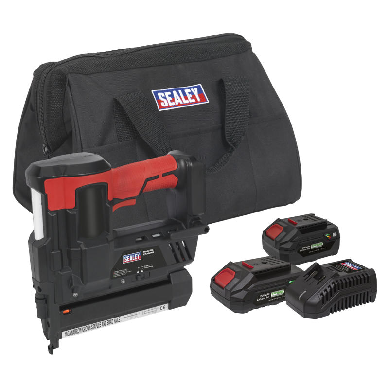 Cordless Staple/Nail Gun Kit 18G 20V SV20 Series - 2 Batteries