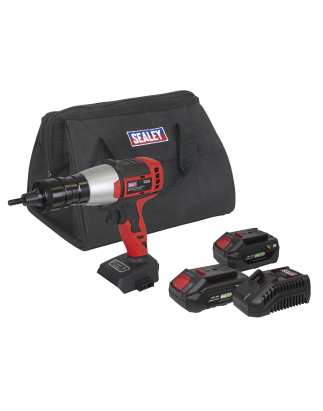 Brushless Cordless Nut Riveter 20V SV20 Series - 2 Batteries