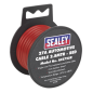 Automotive Cable Thick Wall 27A 2.5m Red