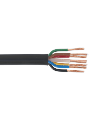 Automotive Cable Thin Wall 6 x 1mm² 32/0.20mm, 1 x 2mm² 28/0.30mm 30m Black