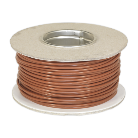 Câble Automobile Paroi Mince Simple 2mm² 28/0,30mm 50m Marron