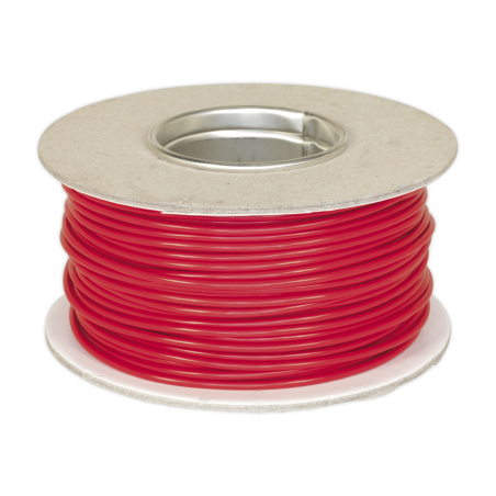 Câble Automobile Paroi Mince Simple 2mm² 28/0,30mm 50m Rouge