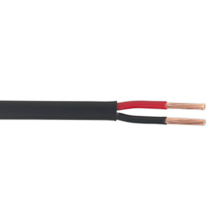 Automotive Cable Thin Wall Flat Twin 2 x 2mm² 28/0.30mm 30m Black