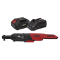 Cordless Ratchet Wrench Kit  3/8"Sq Drive 60Nm 20V 4Ah SV20 Series