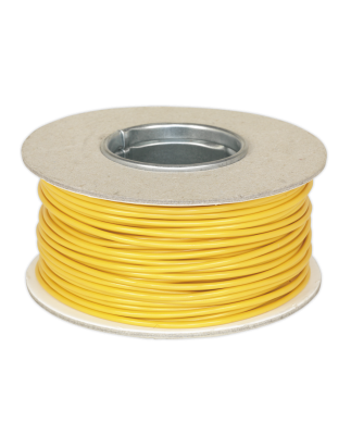 Câble Automobile Paroi Mince Simple 2mm² 28/0,30mm 50m Jaune