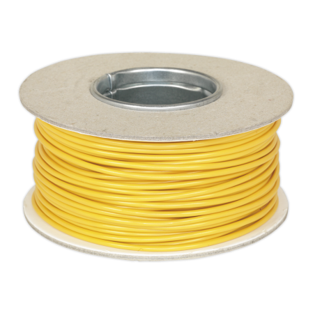 Câble Automobile Paroi Mince Simple 2mm² 28/0,30mm 50m Jaune