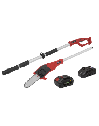 Telescopic Cordless 20cm Chainsaw Kit 20V 4Ah SV20 Series