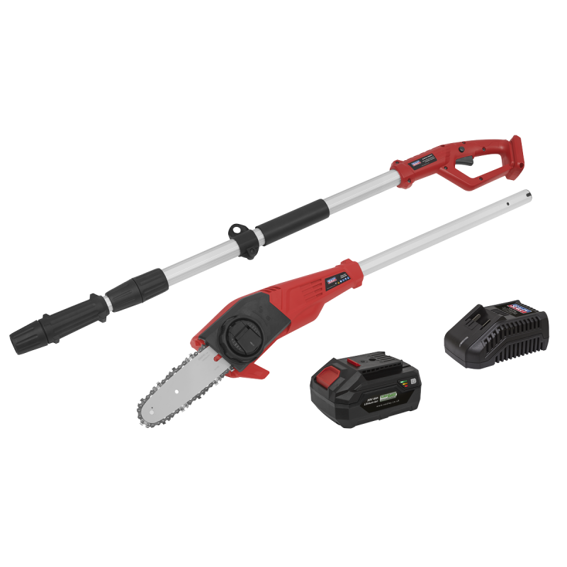 Telescopic Cordless 20cm Chainsaw Kit 20V 4Ah SV20 Series