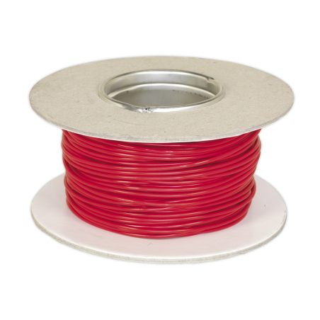 Câble Automobile Paroi Mince Simple 1mm² 32/0,20mm 50m Rouge