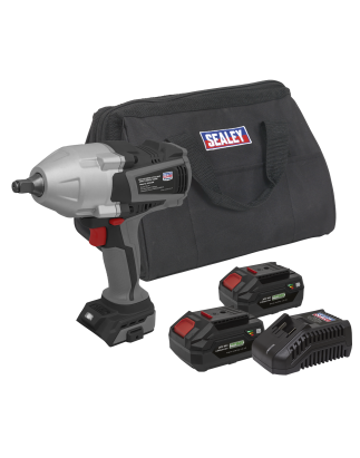 Cordless Impact Wrench Kit 20V SV20 Series - 2 Batteries