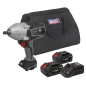 Cordless Impact Wrench Kit 20V SV20 Series - 2 Batteries