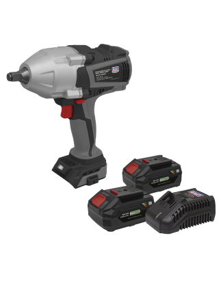 Cordless Impact Wrench Kit 20V SV20 Series - 2 Batteries