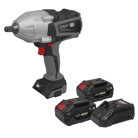 Cordless Impact Wrench Kit 20V SV20 Series - 2 Batteries