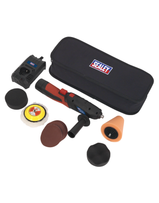 Cordless Mini Sander/Polisher Kit Ø75mm 12V Lithium-ion