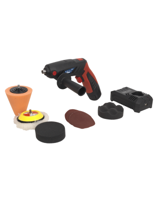 Cordless Mini Sander/Polisher Kit Ø75mm 12V Lithium-ion