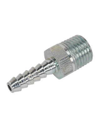 PCL Screwed Tailpiece Male 1/4"BSPT - 3/16" Hose - Pack of 5