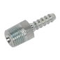 PCL Screwed Tailpiece Male 1/4"BSPT - 3/16" Hose - Pack of 5