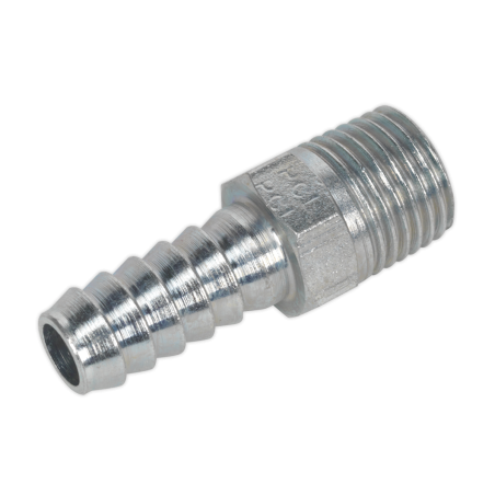 PCL Screwed Tailpiece Male 1/4"BSPT - 5/16" Hose - Pack of 5