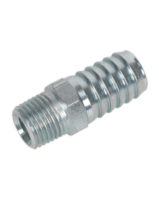 PCL Screwed Tailpiece Male 1/4"BSPT - 1/2" Hose - Pack of 5