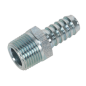 Raccord vissé PCL Mâle 3/8"BSPT - Tuyau 3/8" - Paquet de 5