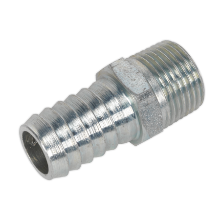 PCL Screwed Tailpiece Male 3/8"BSPT - 1/2" Hose - Pack of 5