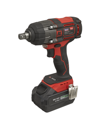 Cordless Brushless Impact Wrench 18V 4Ah Lithium-ion 1/2"Sq Drive