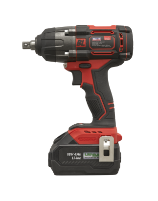 Cordless Brushless Impact Wrench 18V 4Ah Lithium-ion 1/2"Sq Drive