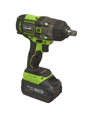 Cordless Impact Wrench 18V 4Ah Lithium-ion 1/2"Sq Drive