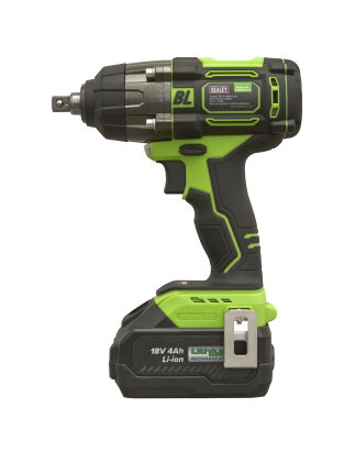 Cordless Impact Wrench 18V 4Ah Lithium-ion 1/2"Sq Drive