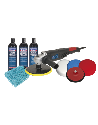 Ø180mm Pro Polishing & Compounding Kit 1100W/230V