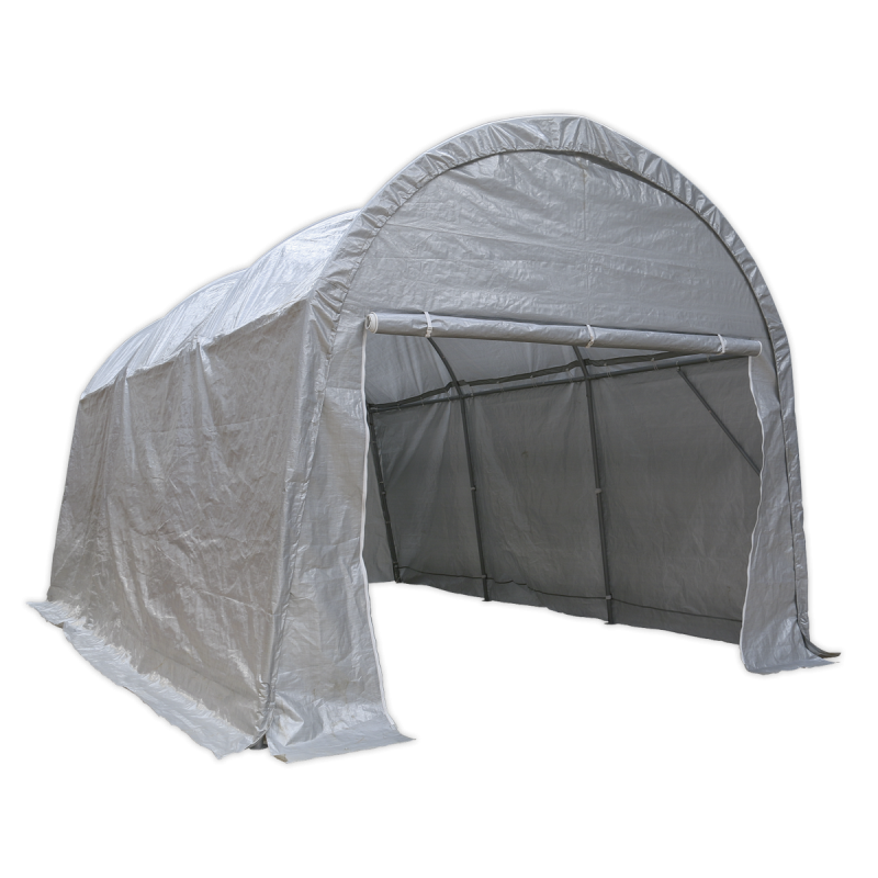 Dome Roof Car Port Shelter 4 x 6 x 3.1m