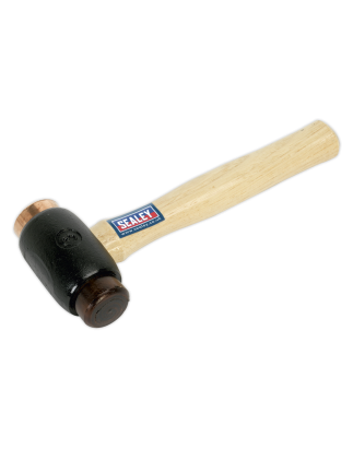 Copper/Rawhide Faced Hammer 3.5lb Hickory Shaft