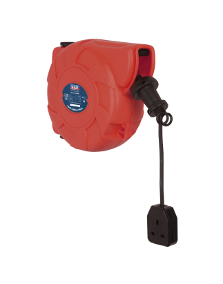 Cable Reel System Retractable 10m 1 x 230V Socket