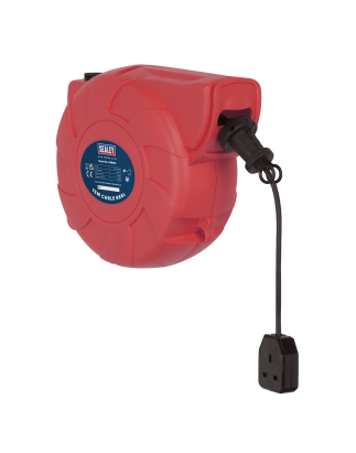 Cable Reel System Retractable 15m 1 x 230V Socket