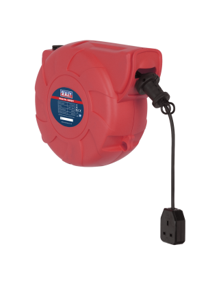 Cable Reel System Retractable 25m 1 x 230V Socket