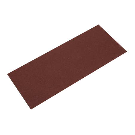 Feuille abrasive orbitale 115 x 280 mm grain 80 - paquet de 5