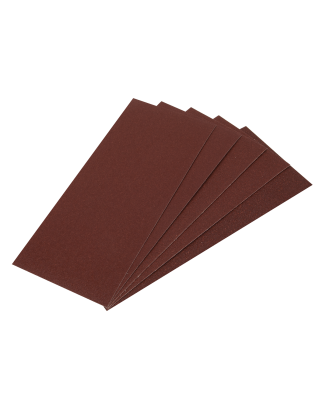 Feuille abrasive orbitale 115 x 280 mm assorties lot de 5