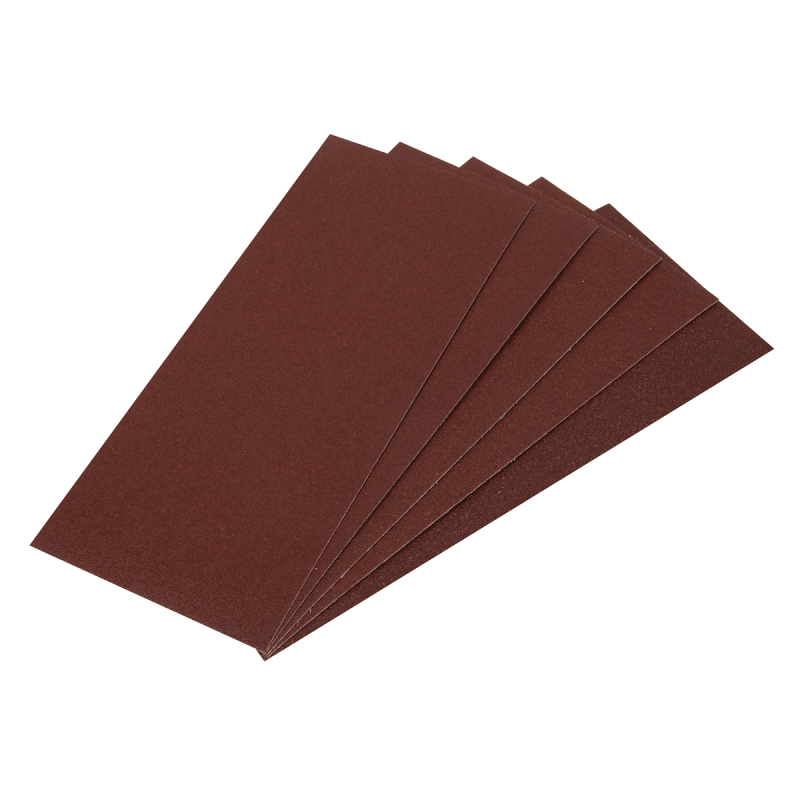 Feuille abrasive orbitale 115 x 280 mm assorties lot de 5