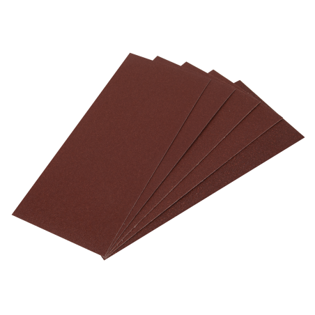 Feuille abrasive orbitale 115 x 280 mm assorties lot de 5