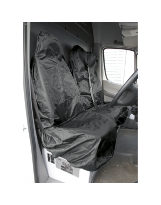 Ensemble de protections de siège de camionnette, 2 pièces, robustes