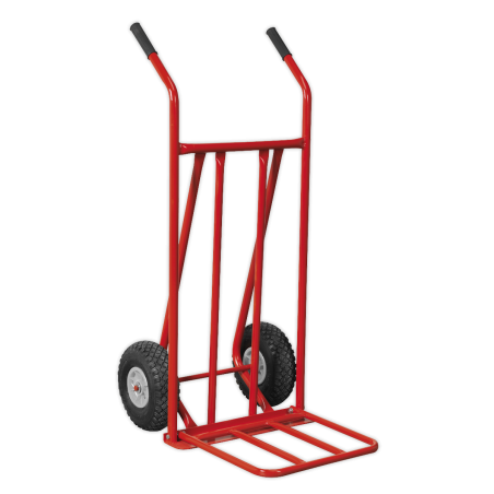 Folding Sack Truck with Pneumatic Tyres 150kg Capacity