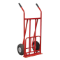 Diable pliable avec pneus pneumatiques, capacité de 150 kg