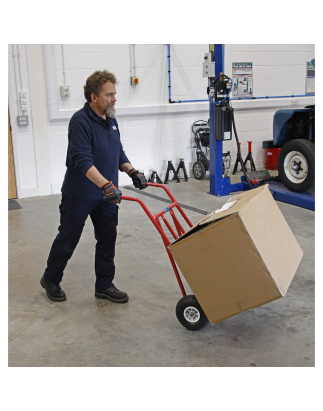 Folding Sack Truck with Pneumatic Tyres 150kg Capacity